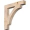 Ekena Millwork Legacy Block Smooth Bracket, Douglas Fir, 5 1/2"W x 38"D x 38"H BKT06X38X38LEC05SDF - alternate 1
